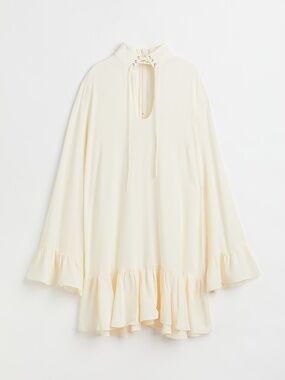 H&M Cream Short Dress
